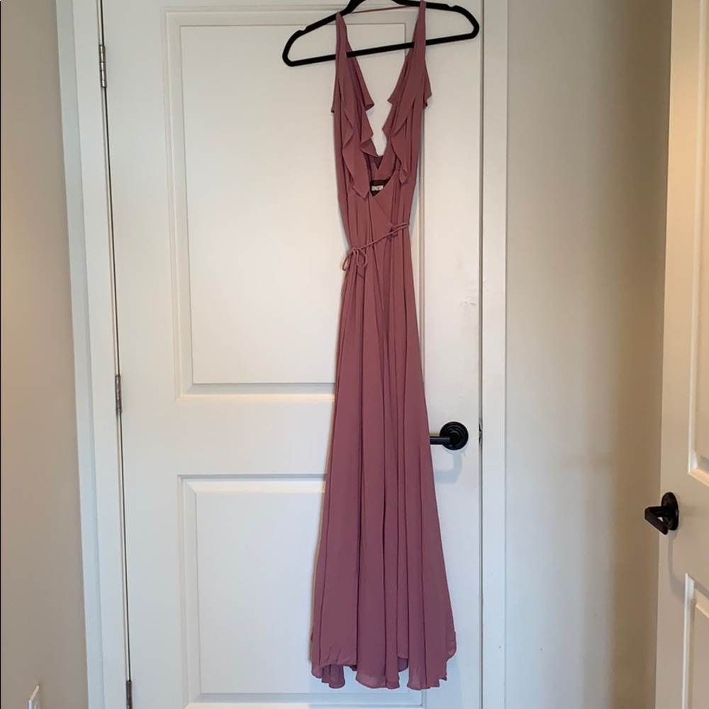 Reformation Wrap Maxi Dress